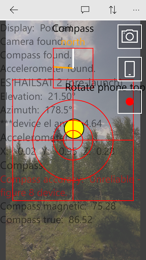 Augmented reality - Es'hailsat 2.
